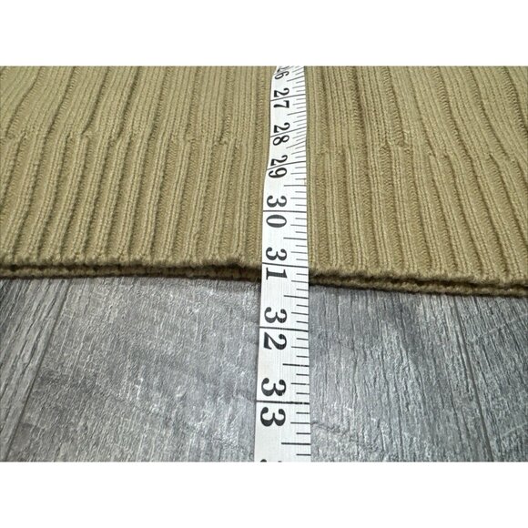 Bare Fox Urban Gear Sweater Mens‎ XL Tan Geometric Patchwork Grunge Y2K Hip Hop - Picture 8 of 10